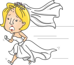 Pre-wedding anxiety bride anxious